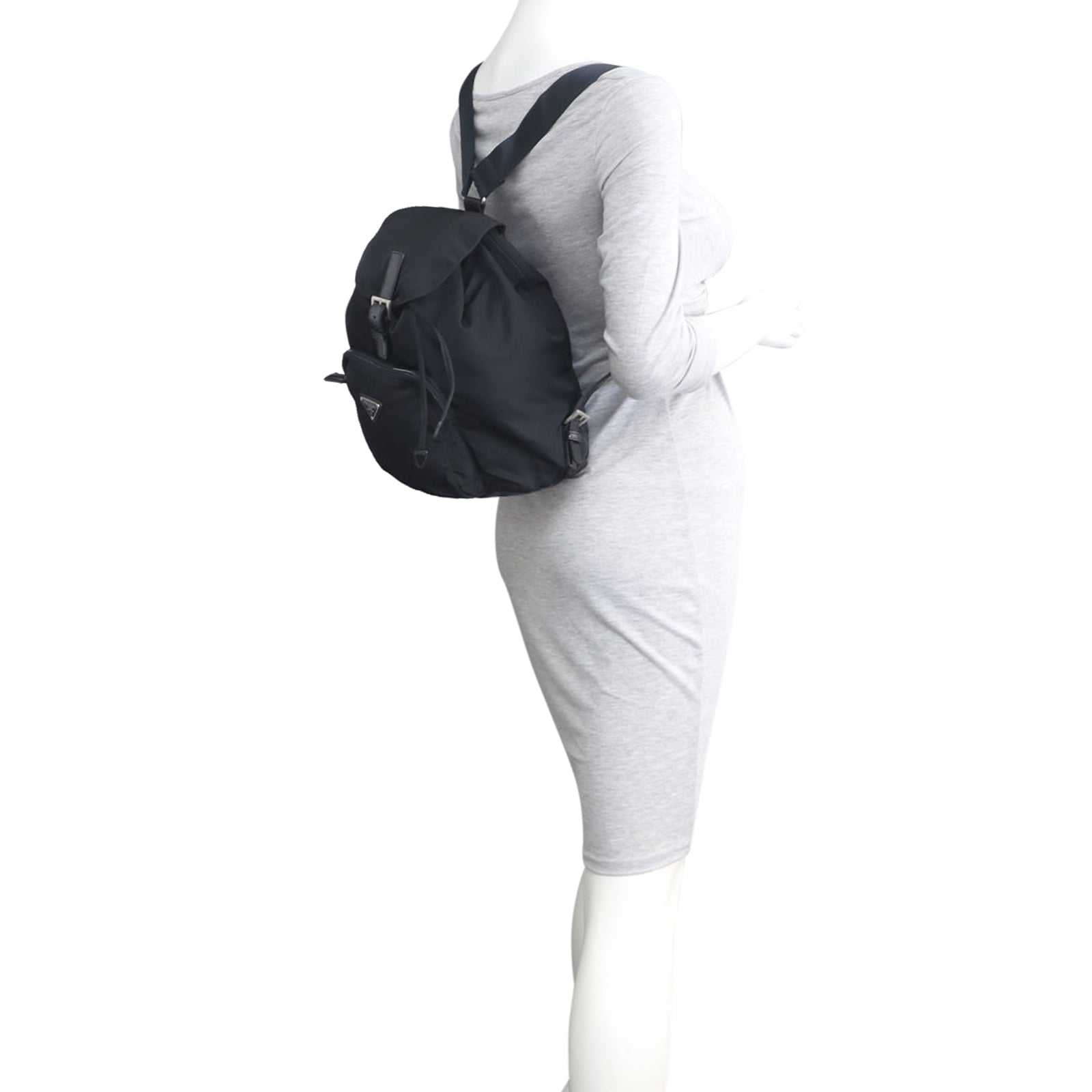 Prada Tessuto Drawstring Backpack