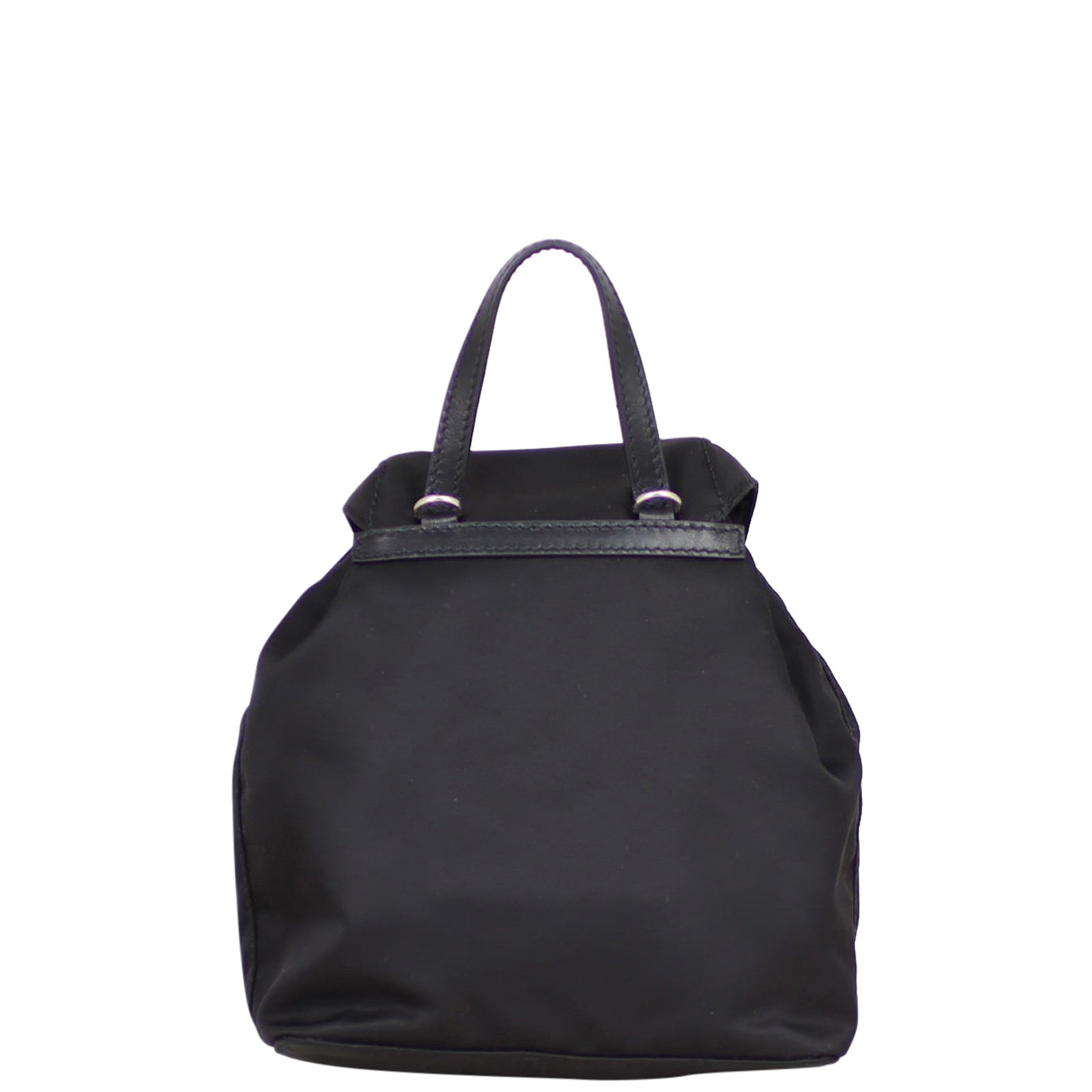 Prada Tessuto Vela Mini Backpack Chain Bag