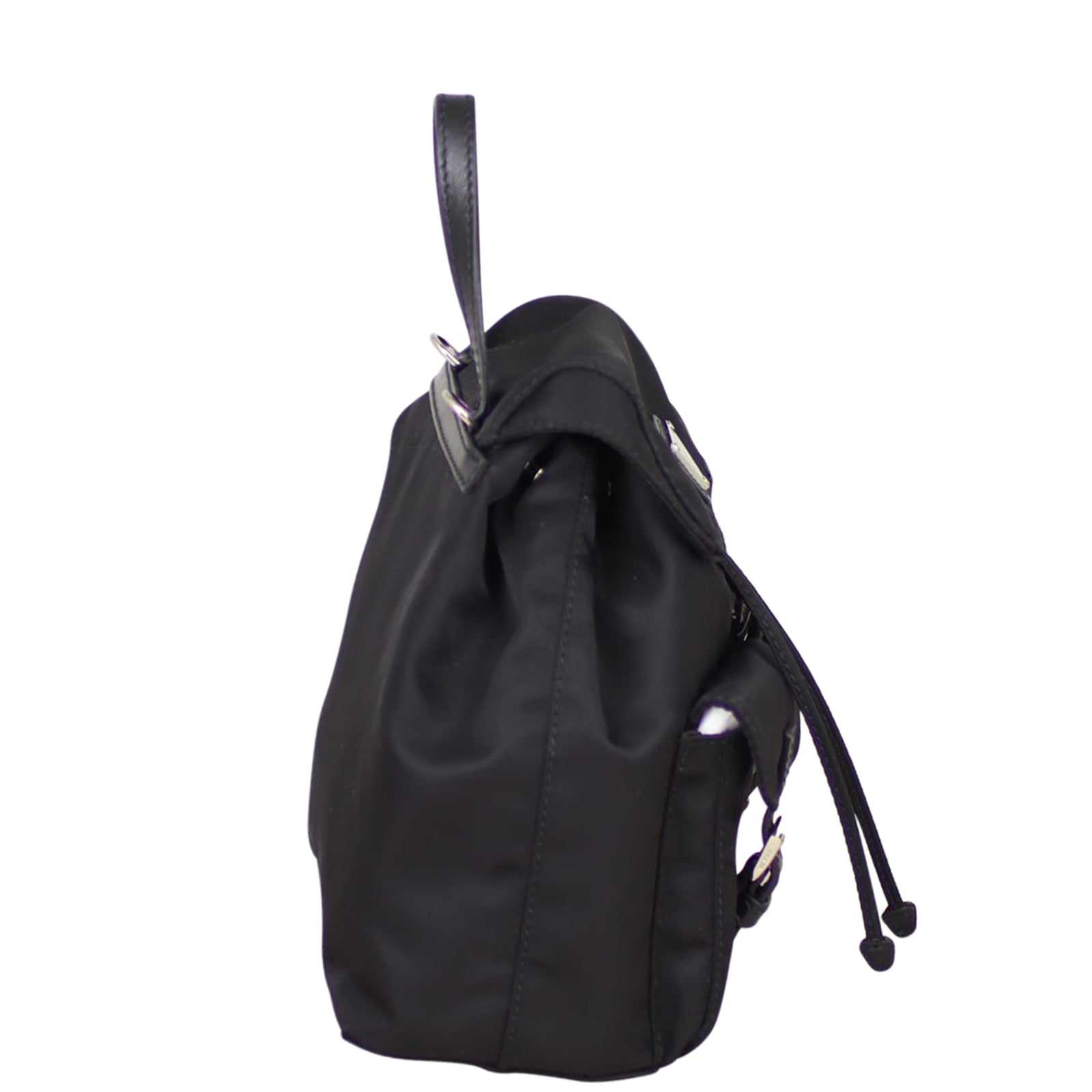 Prada Tessuto Vela Mini Backpack Chain Bag