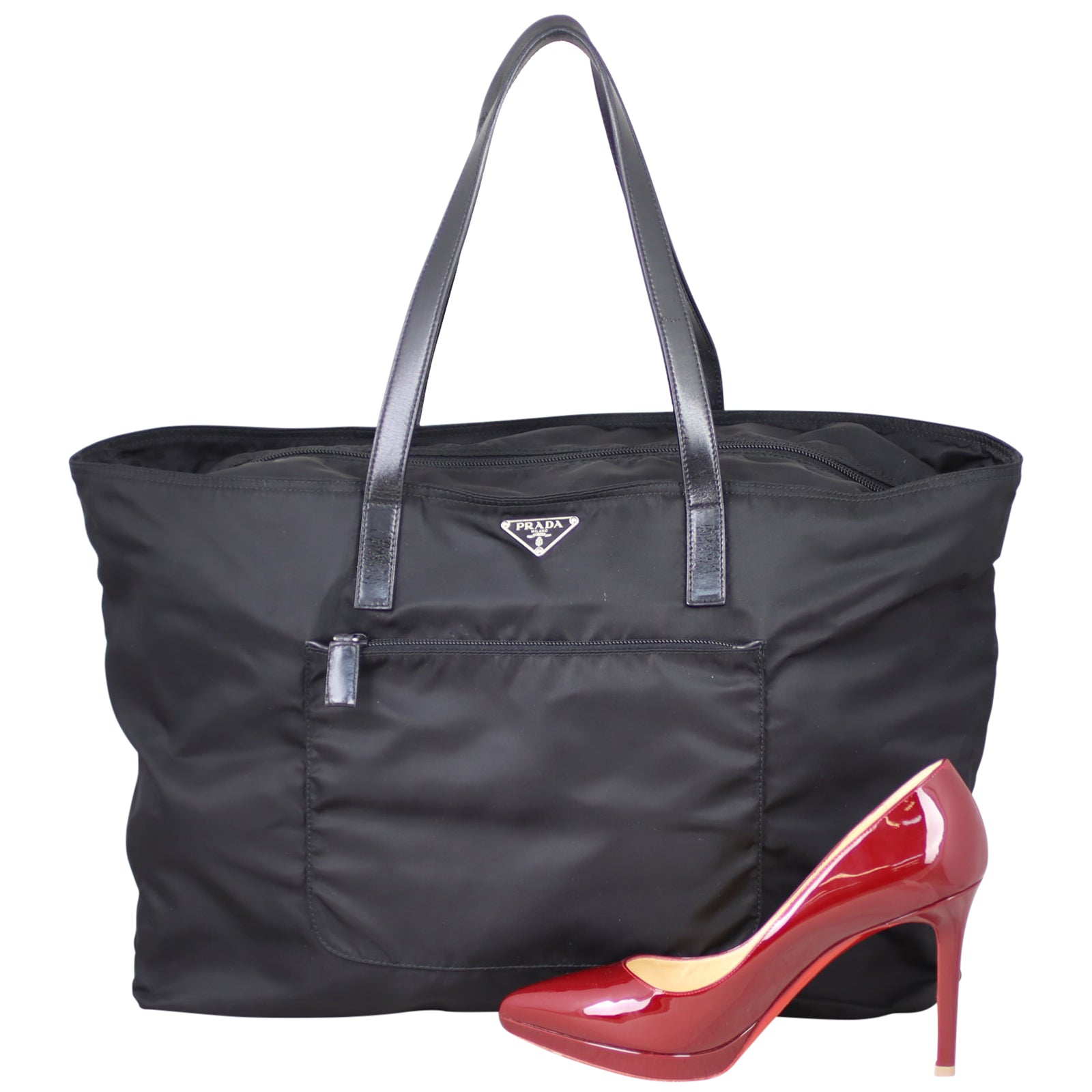 Prada Tessuto Shopping Tote