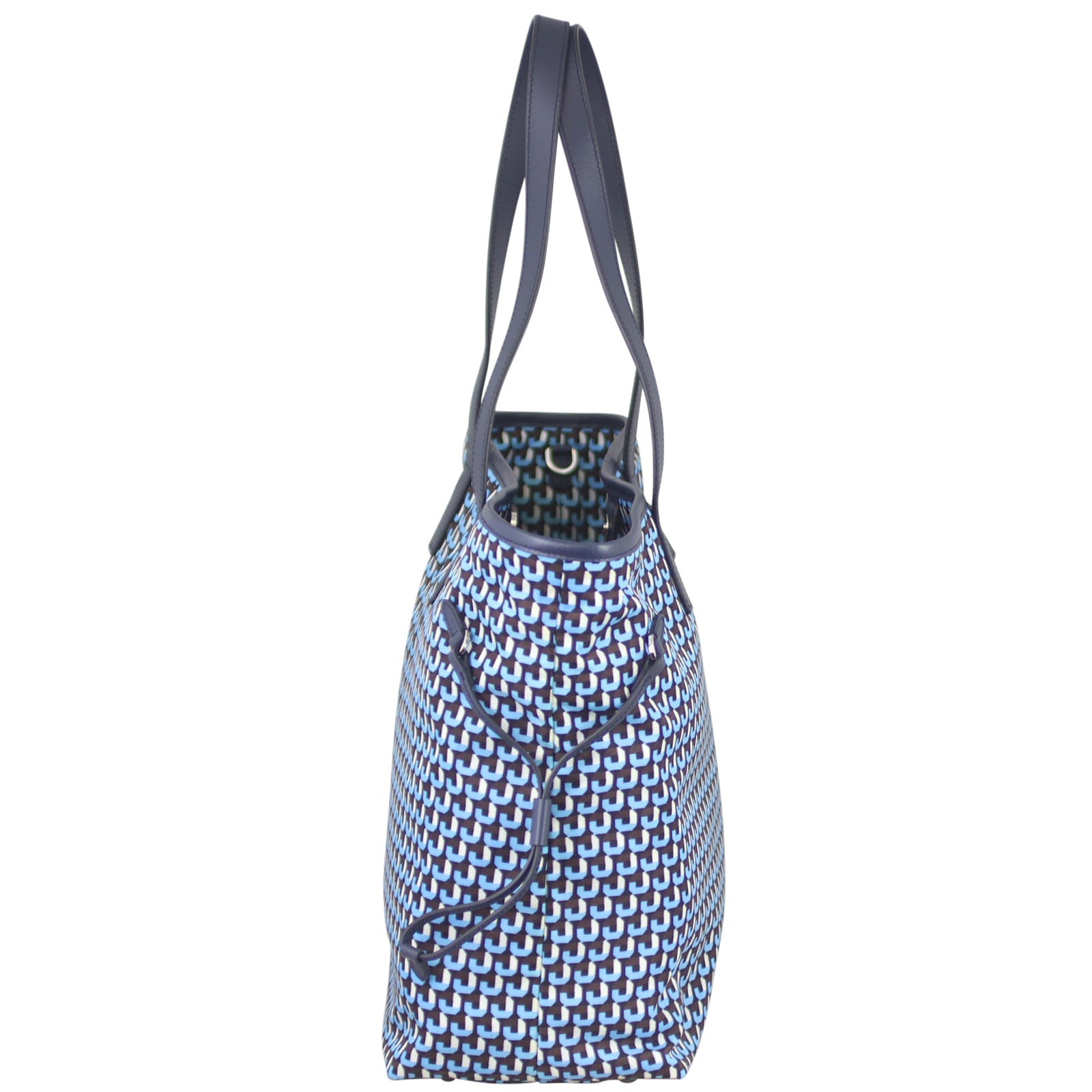 Prada Tessuto Stampato Shopping Tote