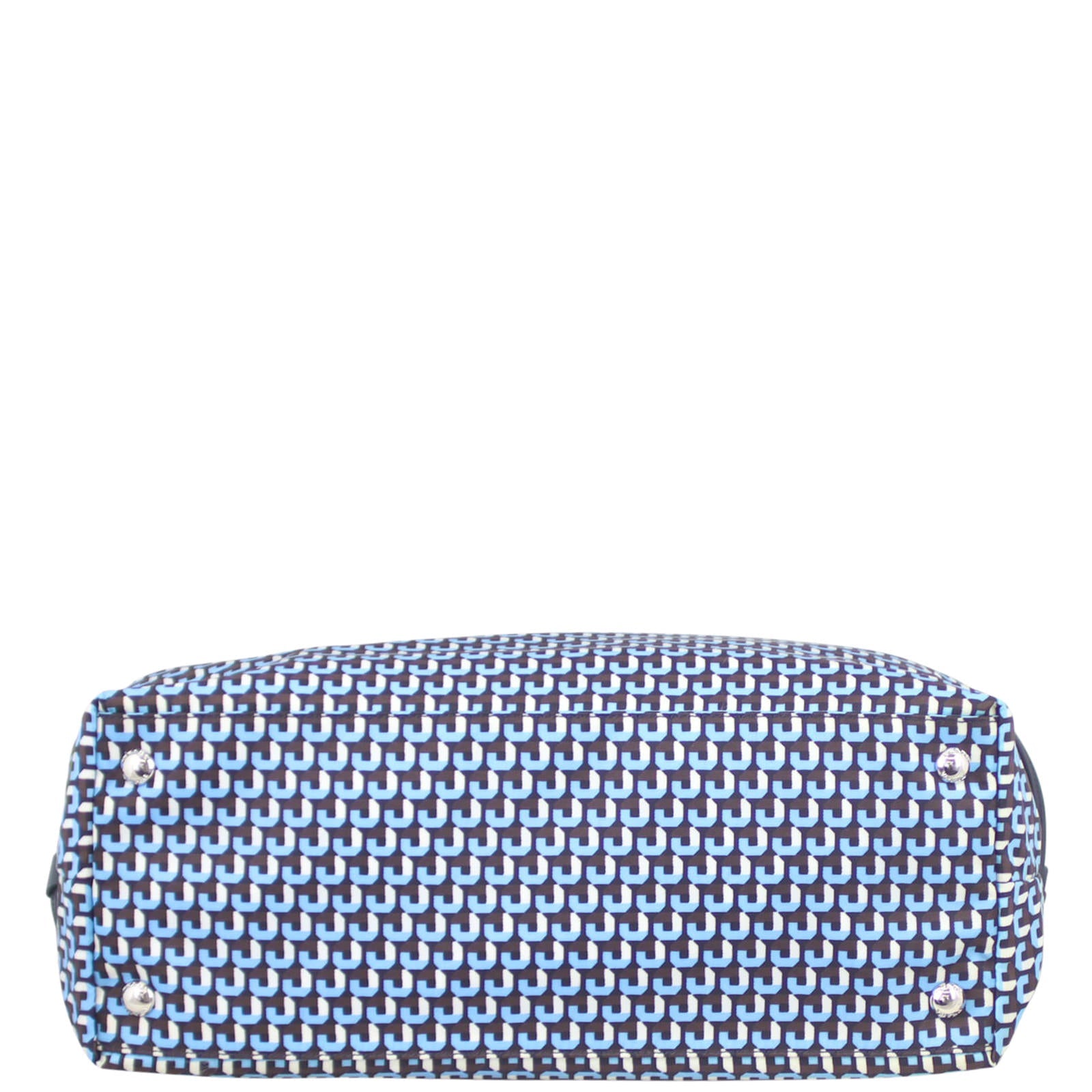 Prada Tessuto Stampato Shopping Tote