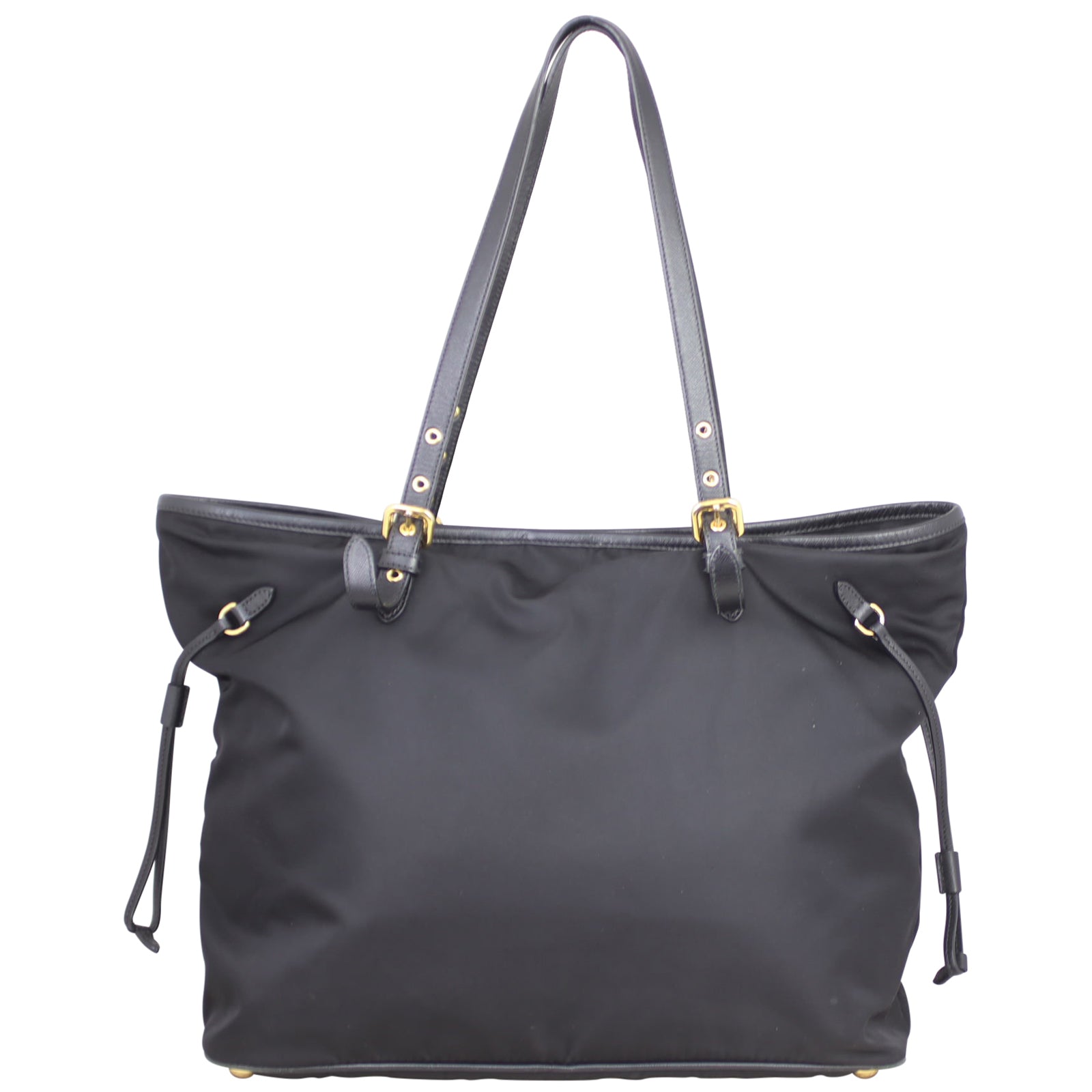 Prada Tessuto and Saffiano Shopping Tote