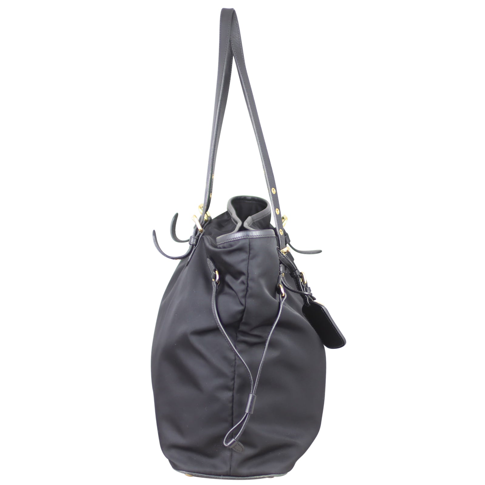 Prada Tessuto and Saffiano Shopping Tote
