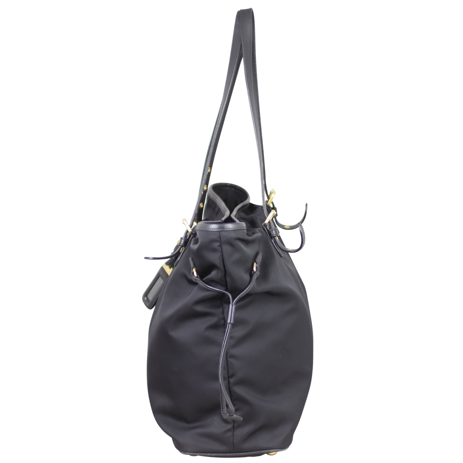 Prada Tessuto and Saffiano Shopping Tote