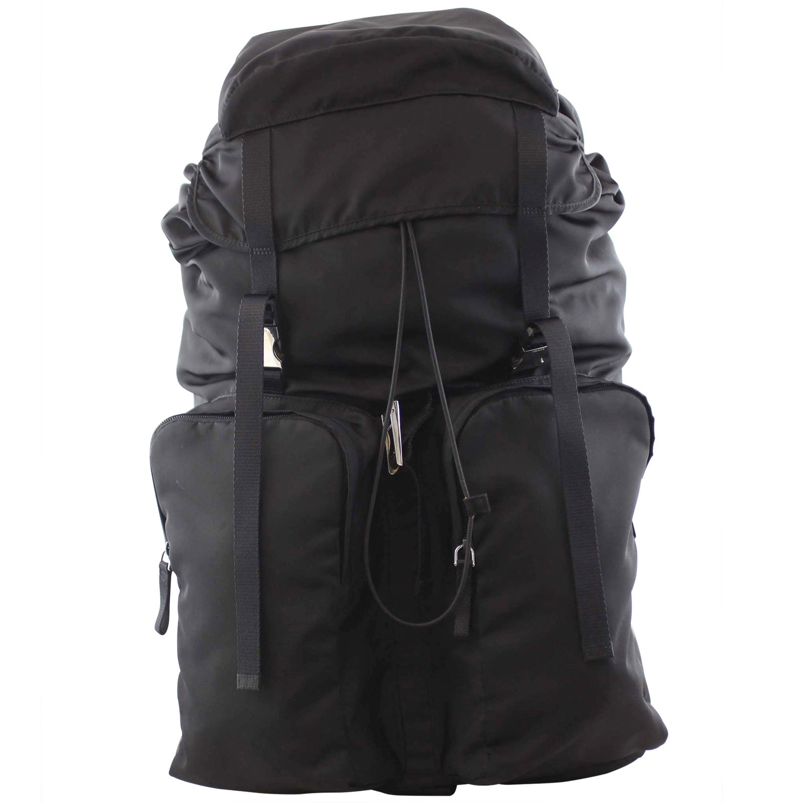 Prada Tessuto Two Pocket Backpack