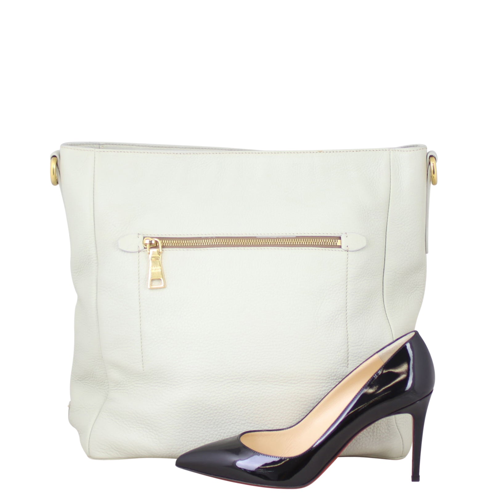 Prada Vitello Daino Crossbody Tote