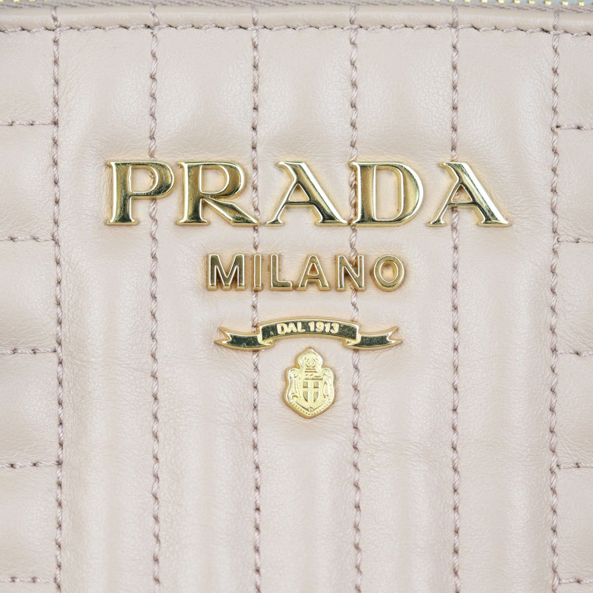 Prada Soft Calf Impunture Galleria Shopping Bag