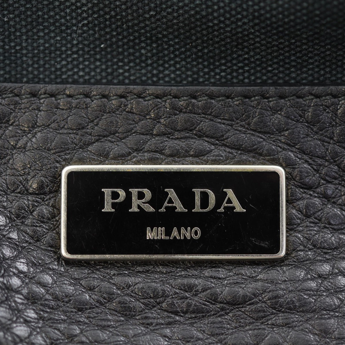 Prada Vitello Daino Two Way Tote