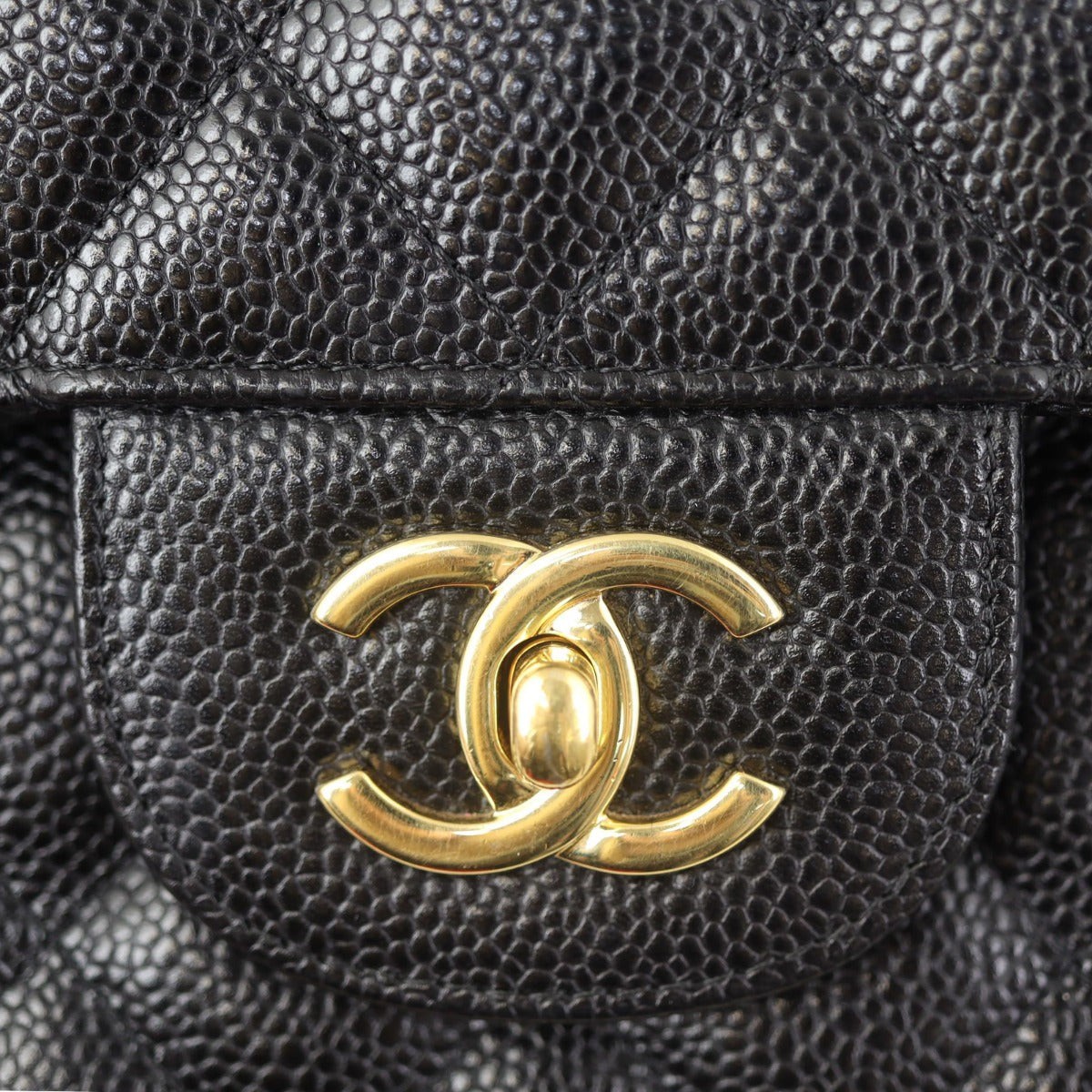 Chanel Classic Double Flap Jumbo | Black Caviar GHW