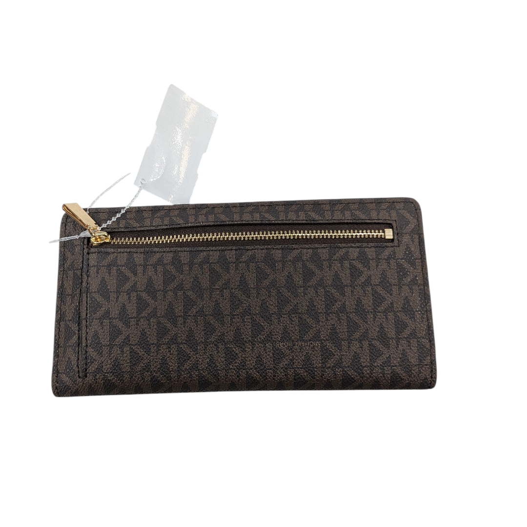 Wallet Designer By Michael Kors In Brown, Size:Large