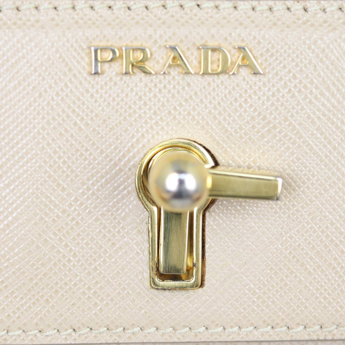 Prada Saffiano Top Handle Crossbody Satchel