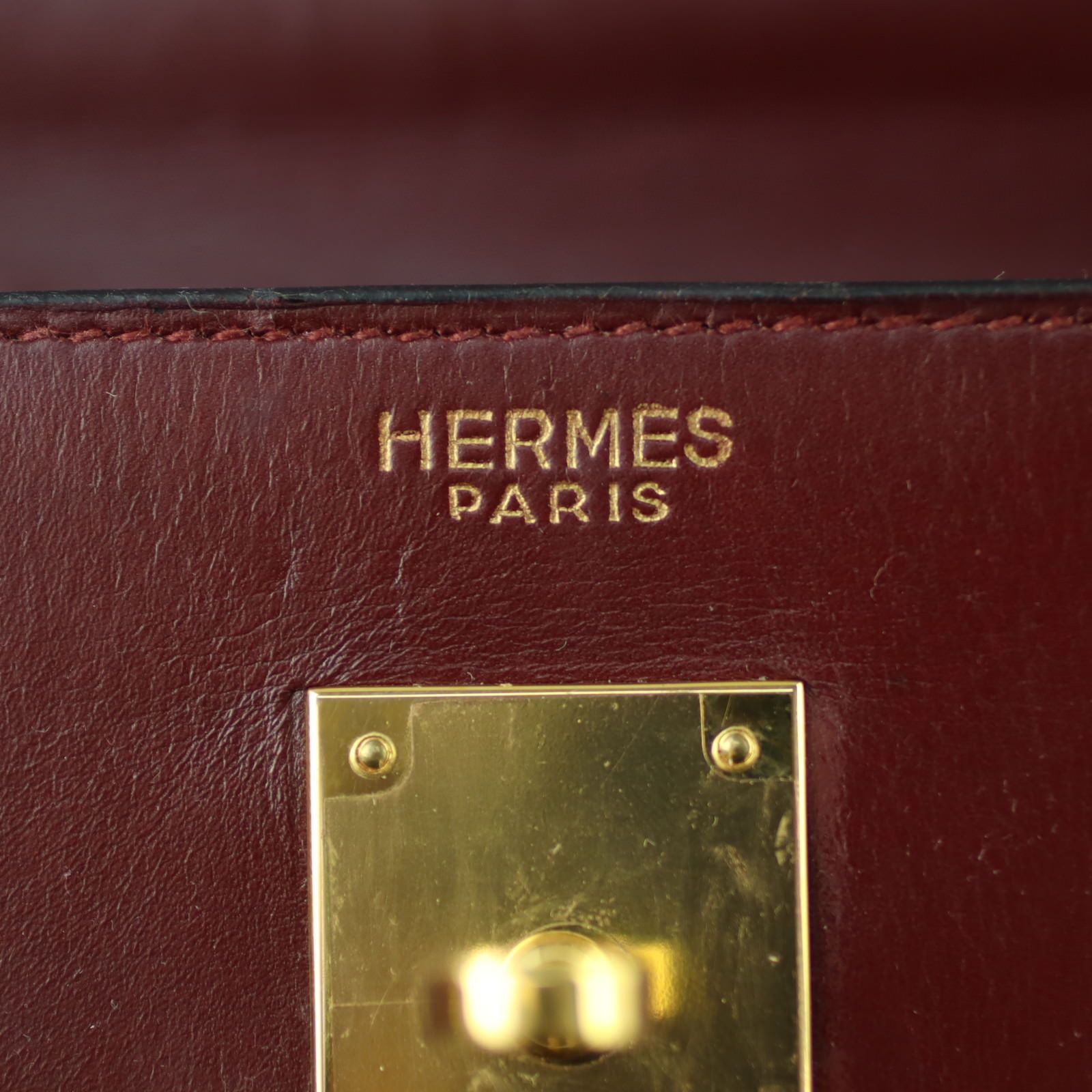Hermes Kelly 32 Sellier Boxcalf