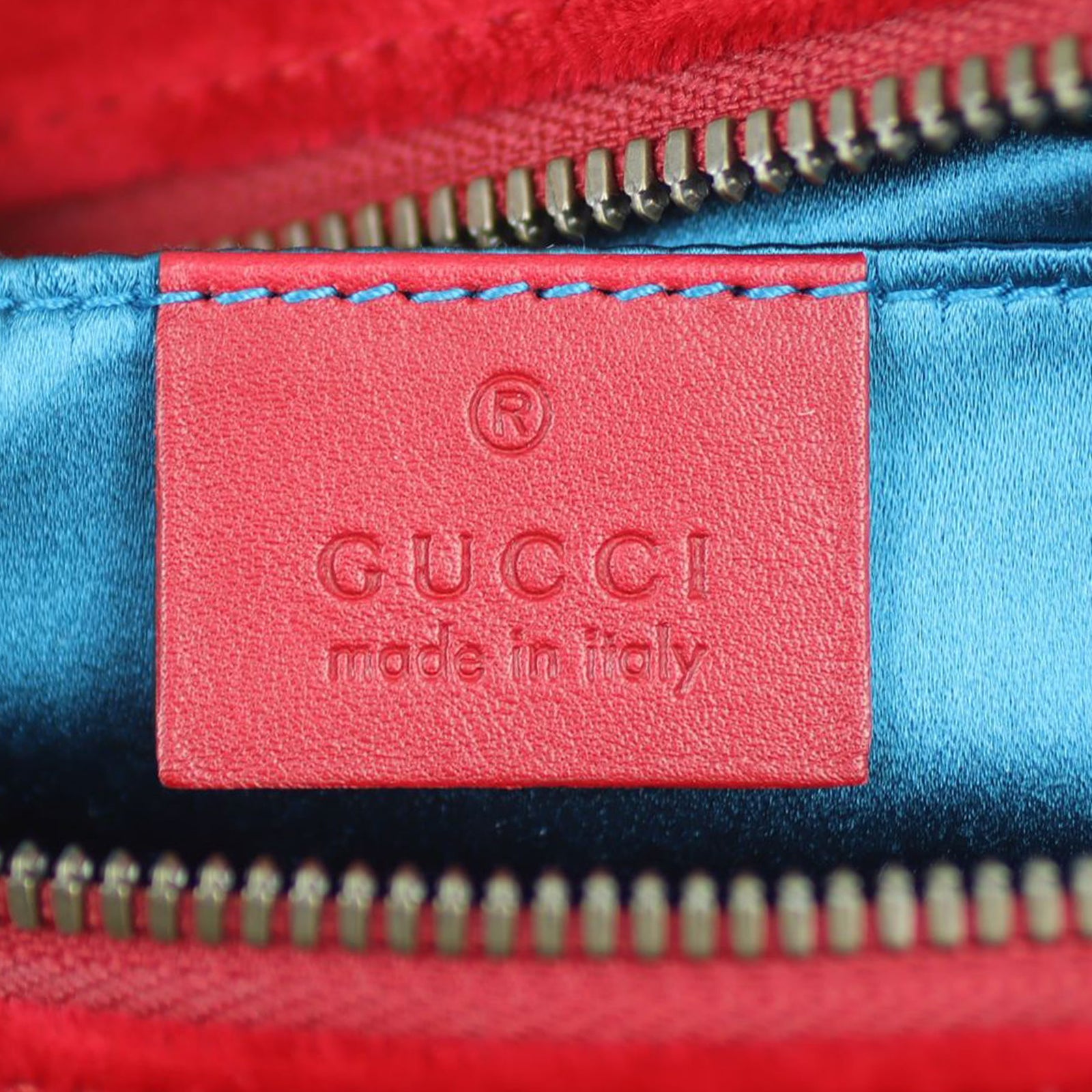 Gucci GG Marmont Small Velvet Camera Bag