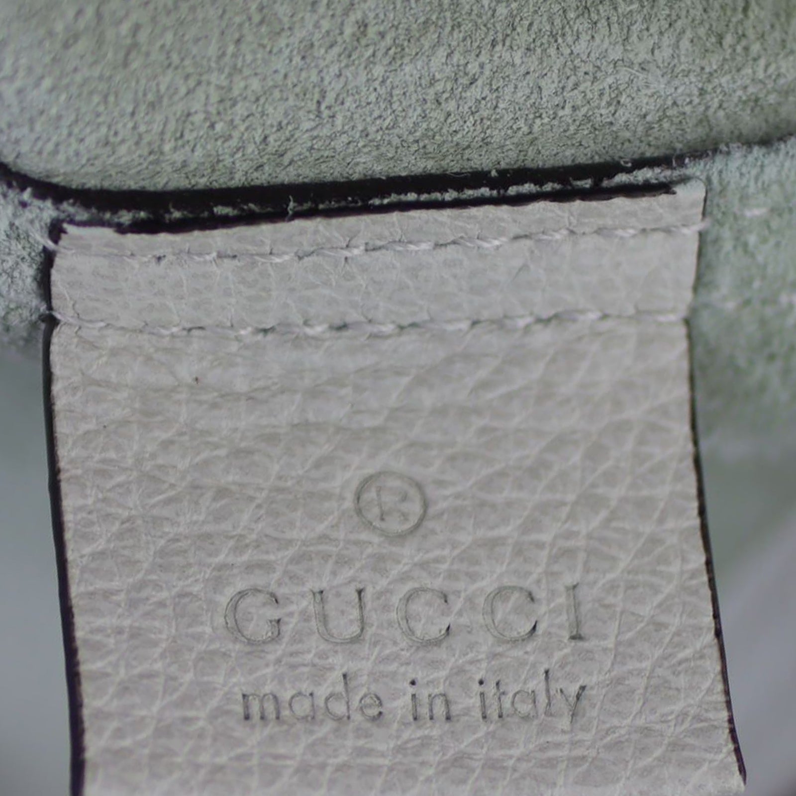 Gucci Print Leather Pouch