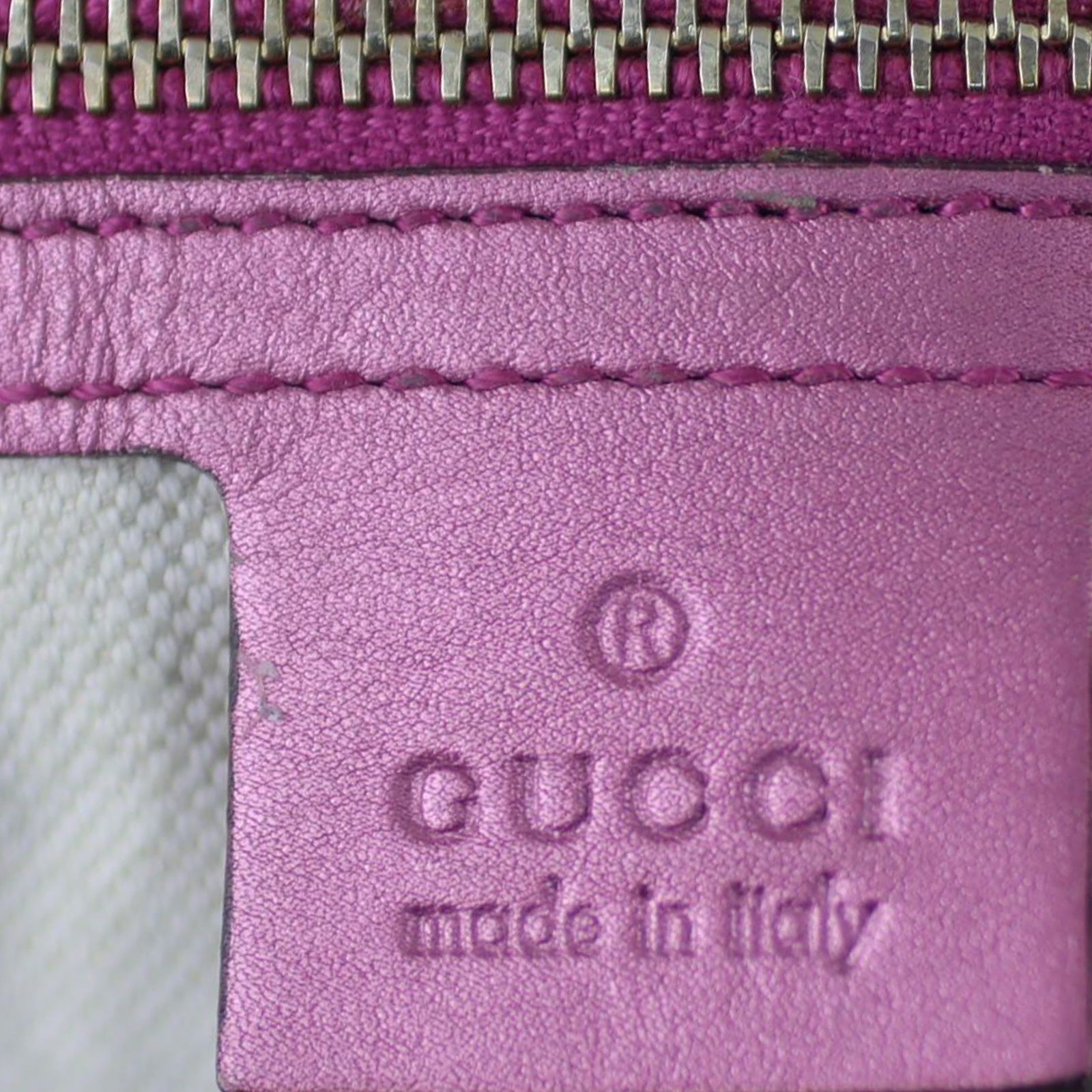 Gucci GG Canvas Heart Bit Charm Tote