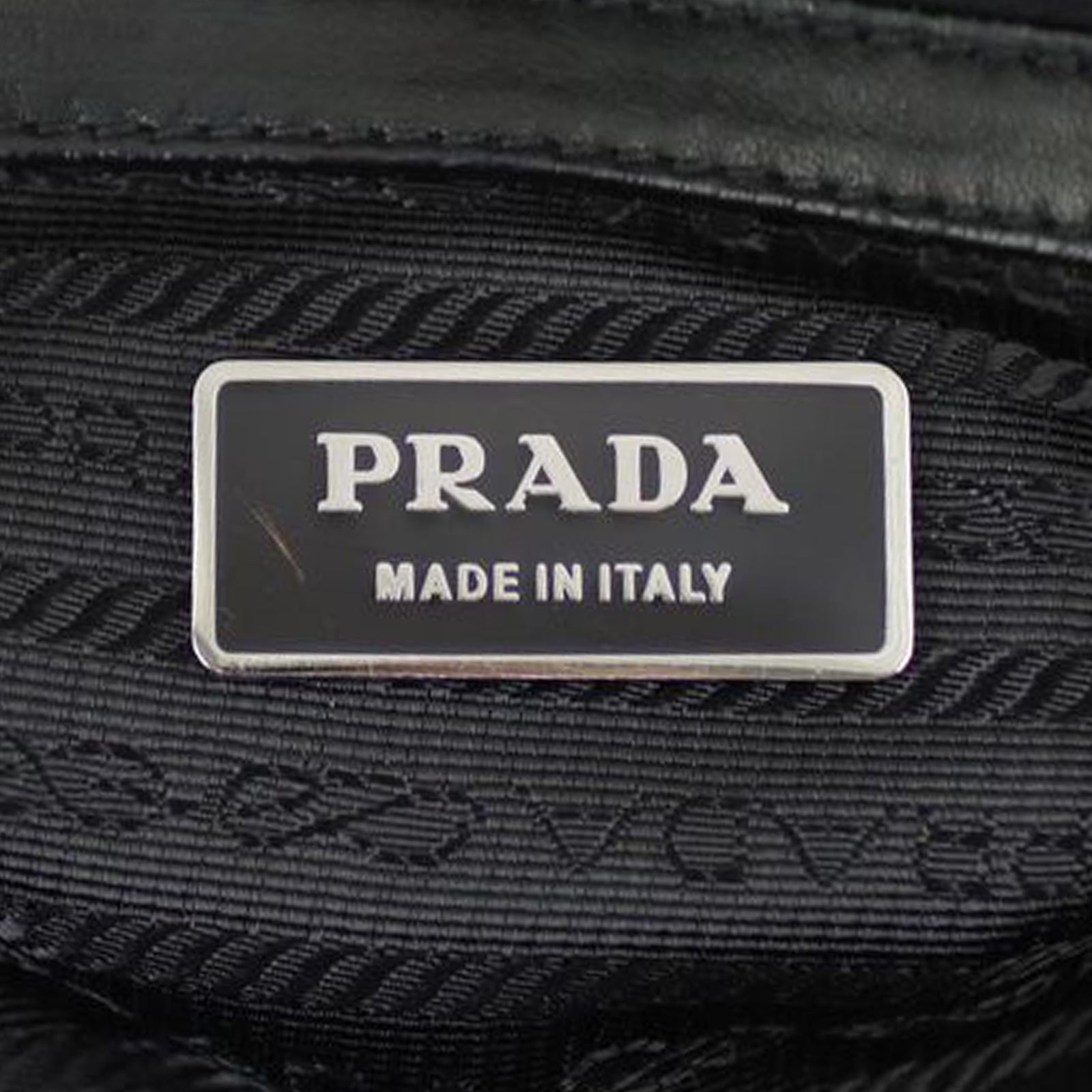 Prada Tessuto Gaufre Frame Bag
