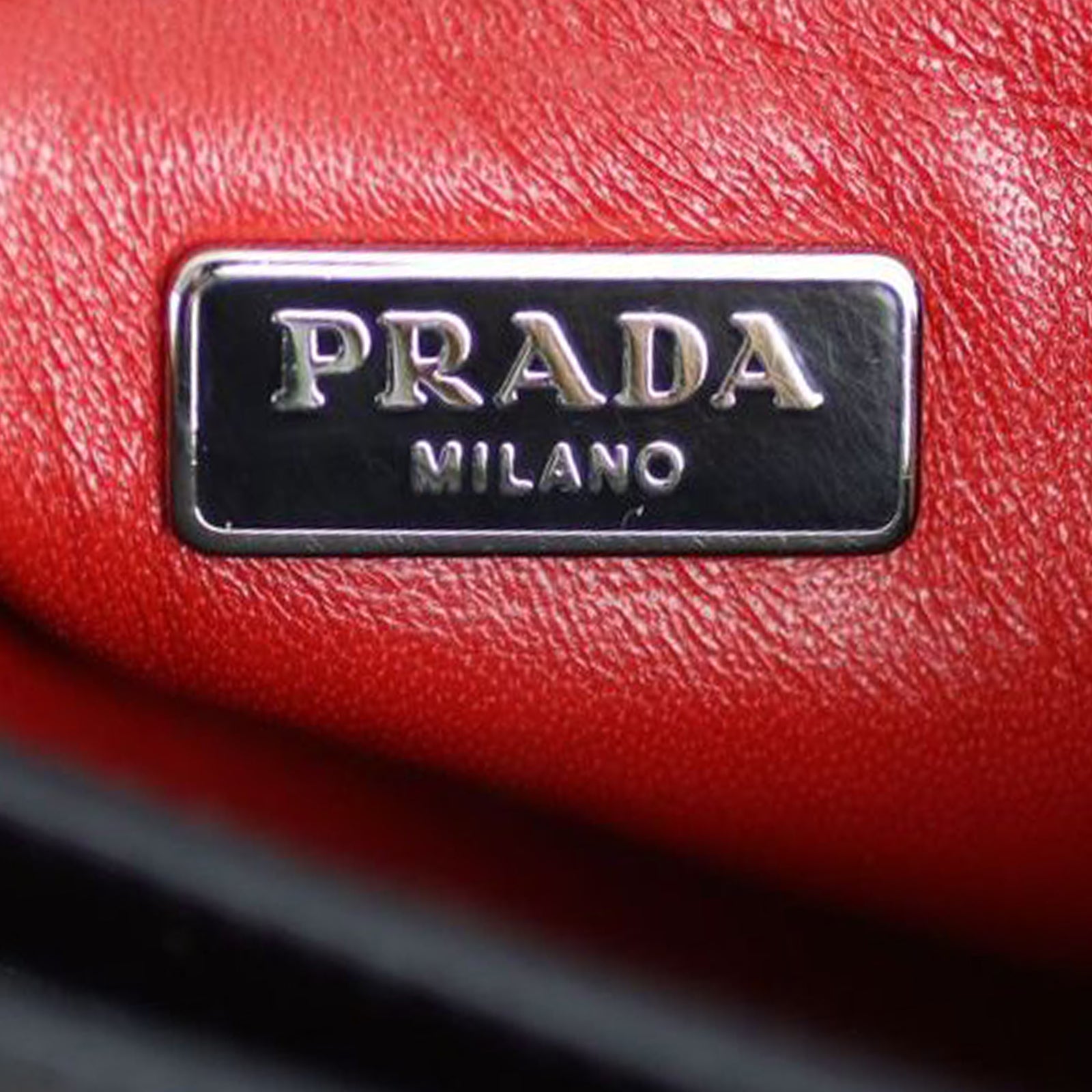 Prada Saffiano Lux Sound Crossbody Bag