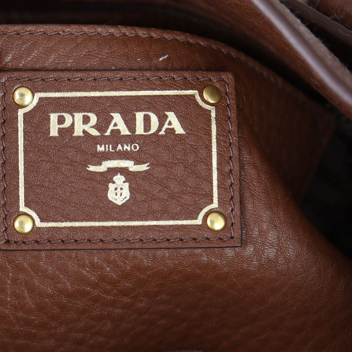 Prada Vitello Daino Shopping Tote