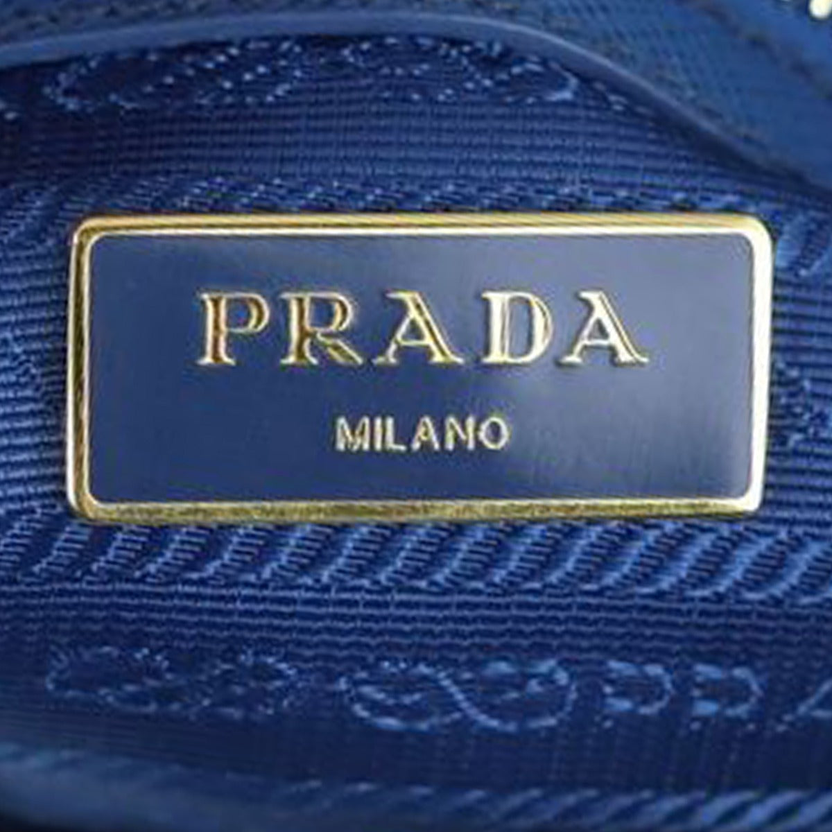 Prada Saffiano Lux Galleria Double Zip Tote Small