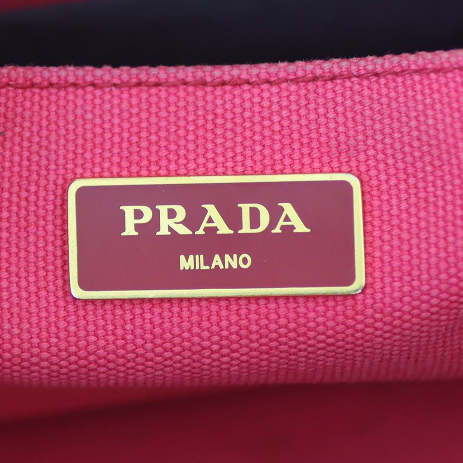Prada Canapa Logo Tote Small