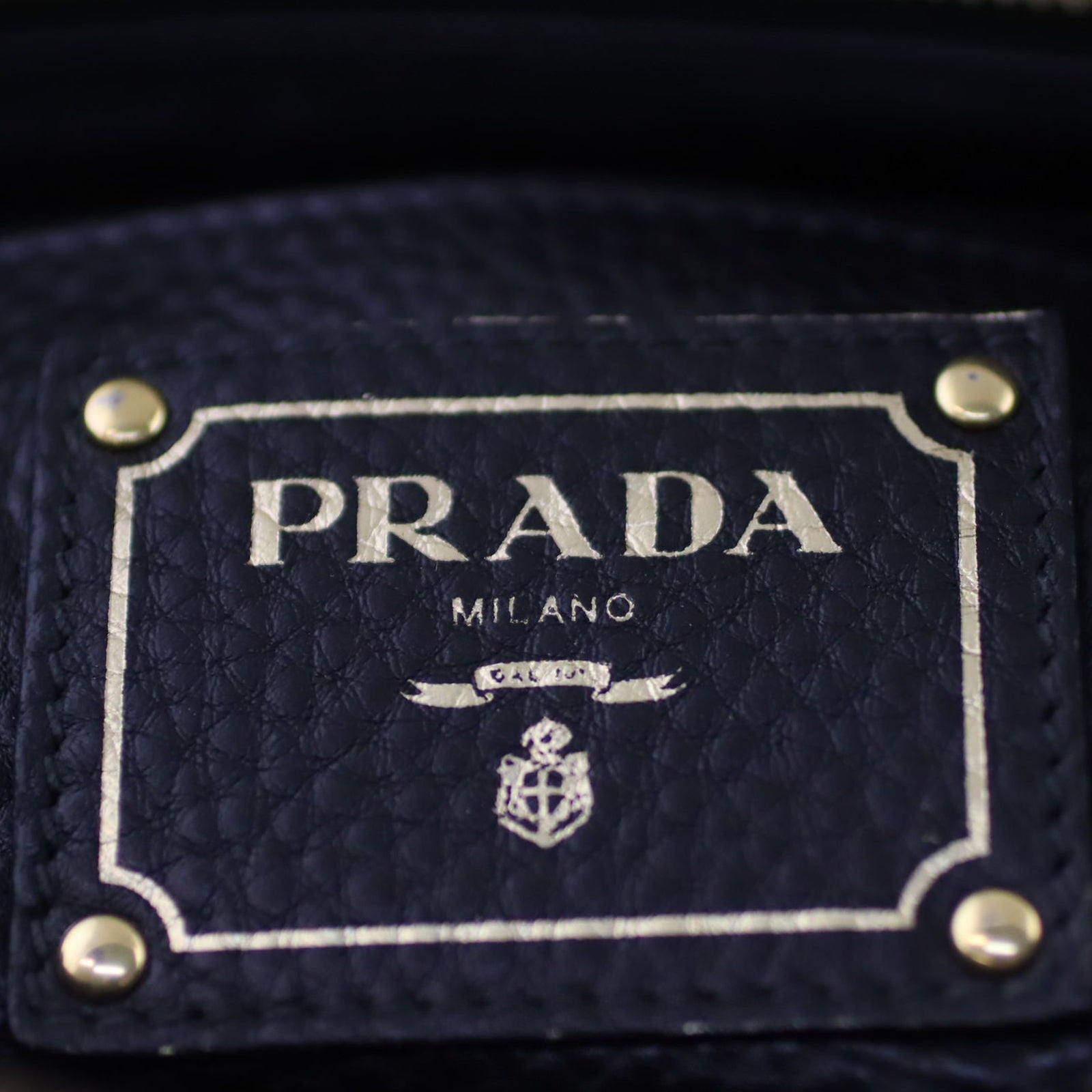 Prada Vitello Daino Two Way Tote