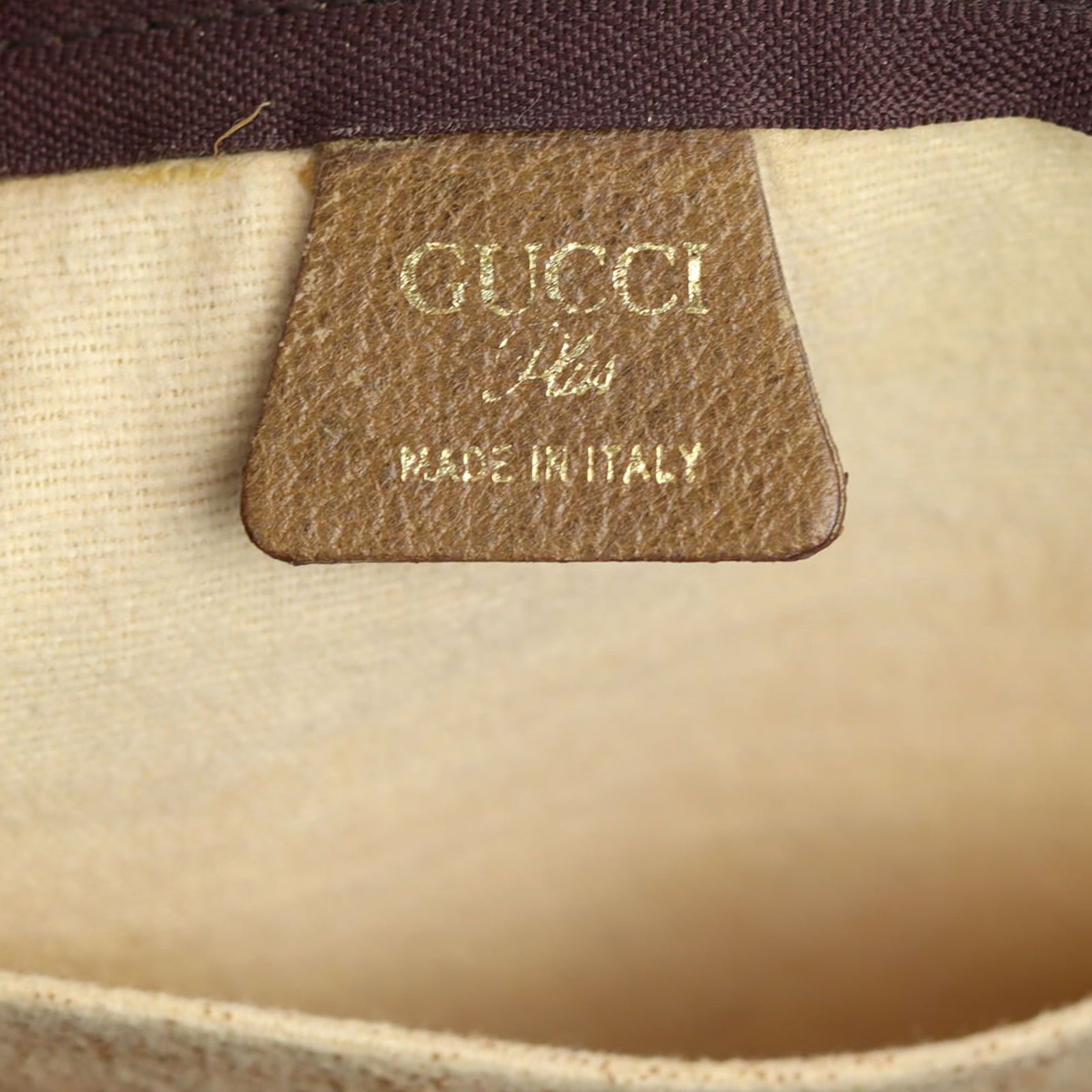 Gucci GG Supreme Plus Web Tote