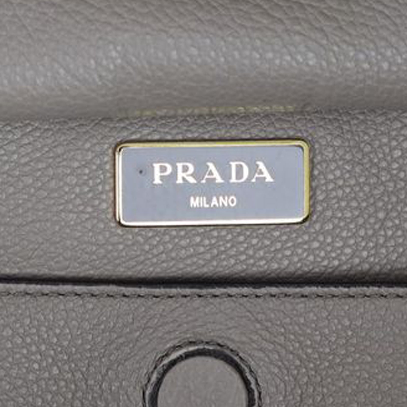 Prada Vitello Grain Shopping Tote