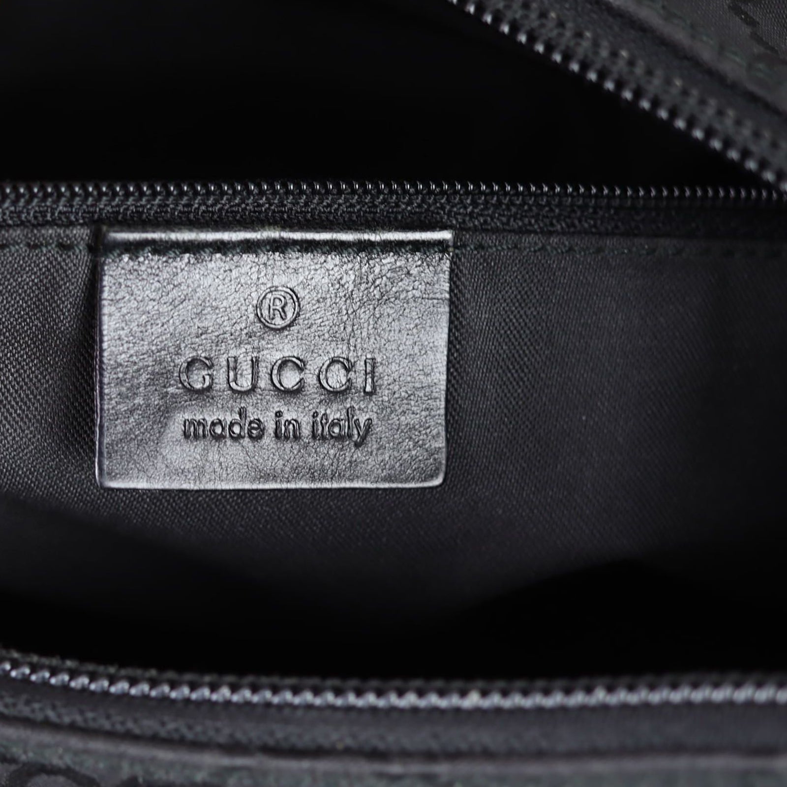Gucci GG Nylon Zip Hobo