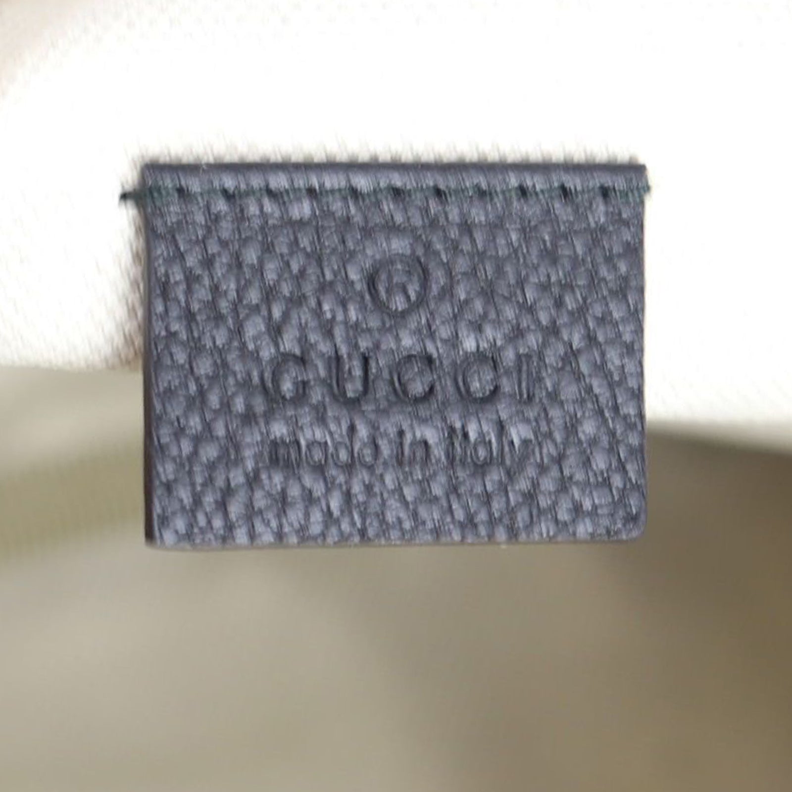 Gucci Retro Print Leather Belt Bag