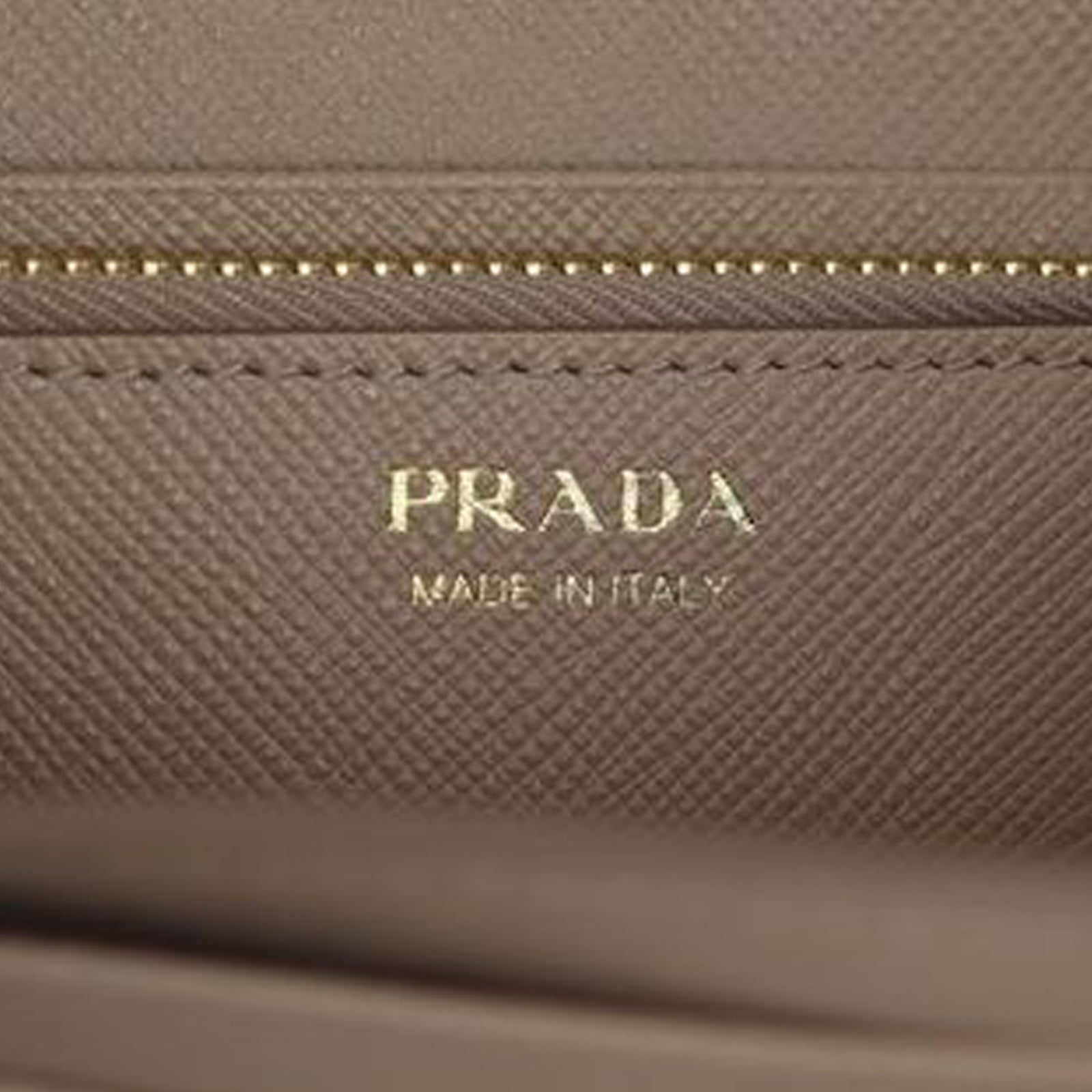 Prada Saffiano Shine Continental Wallet