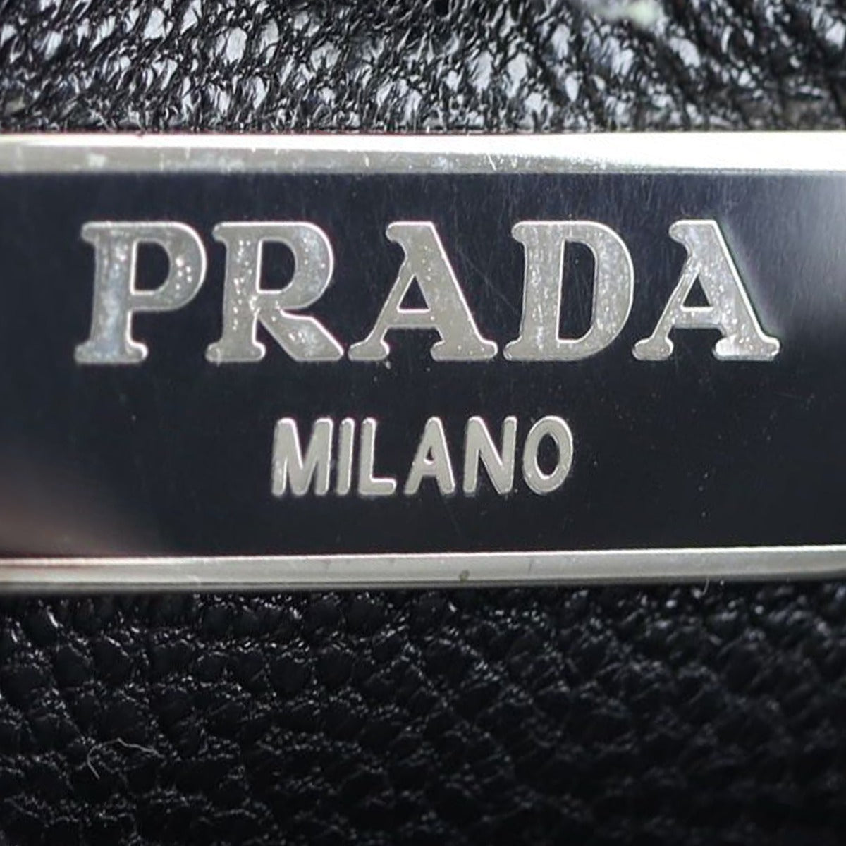 Prada Soft Calf Chain Shoulder Bag