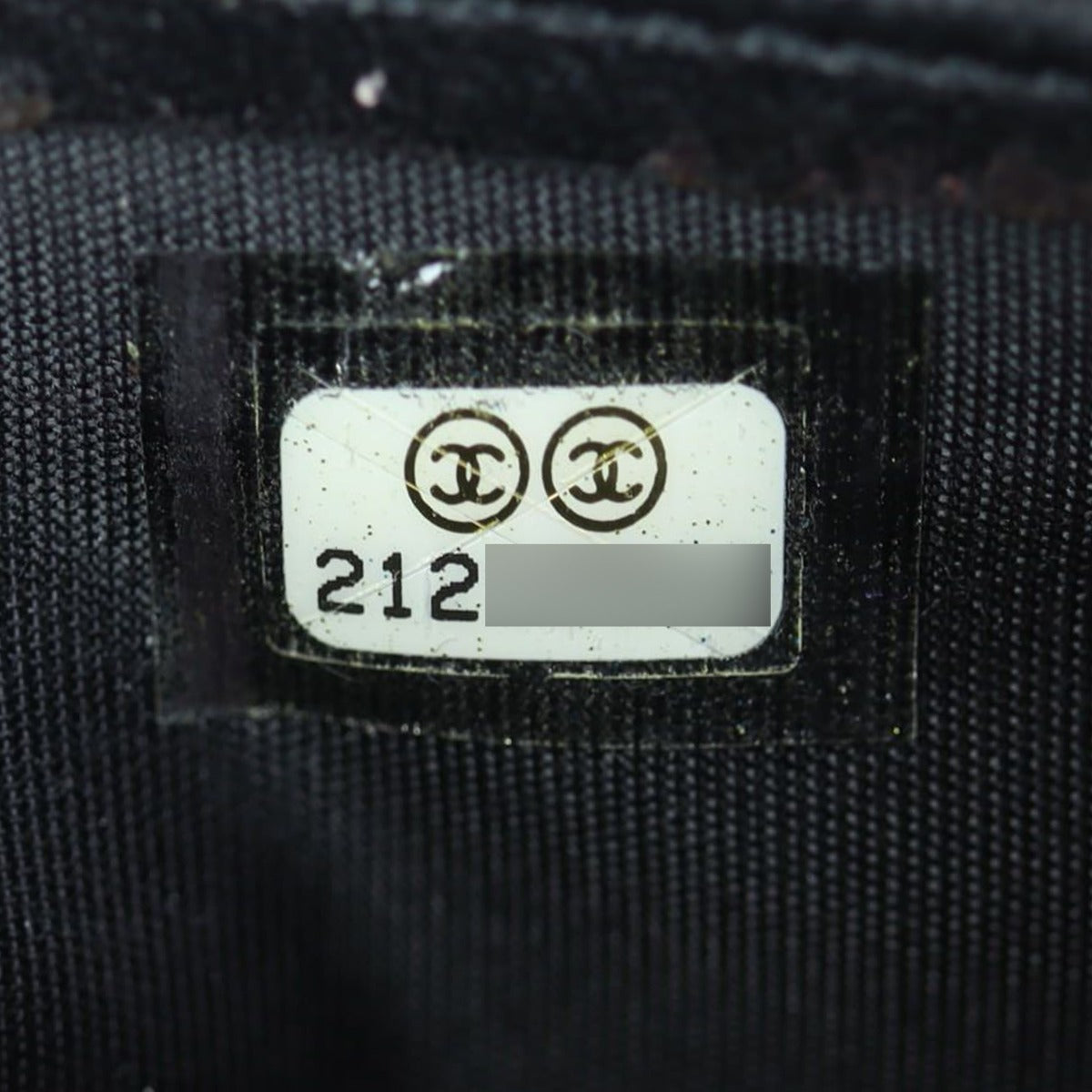 Chanel Boy Long Zipped Wallet | Black