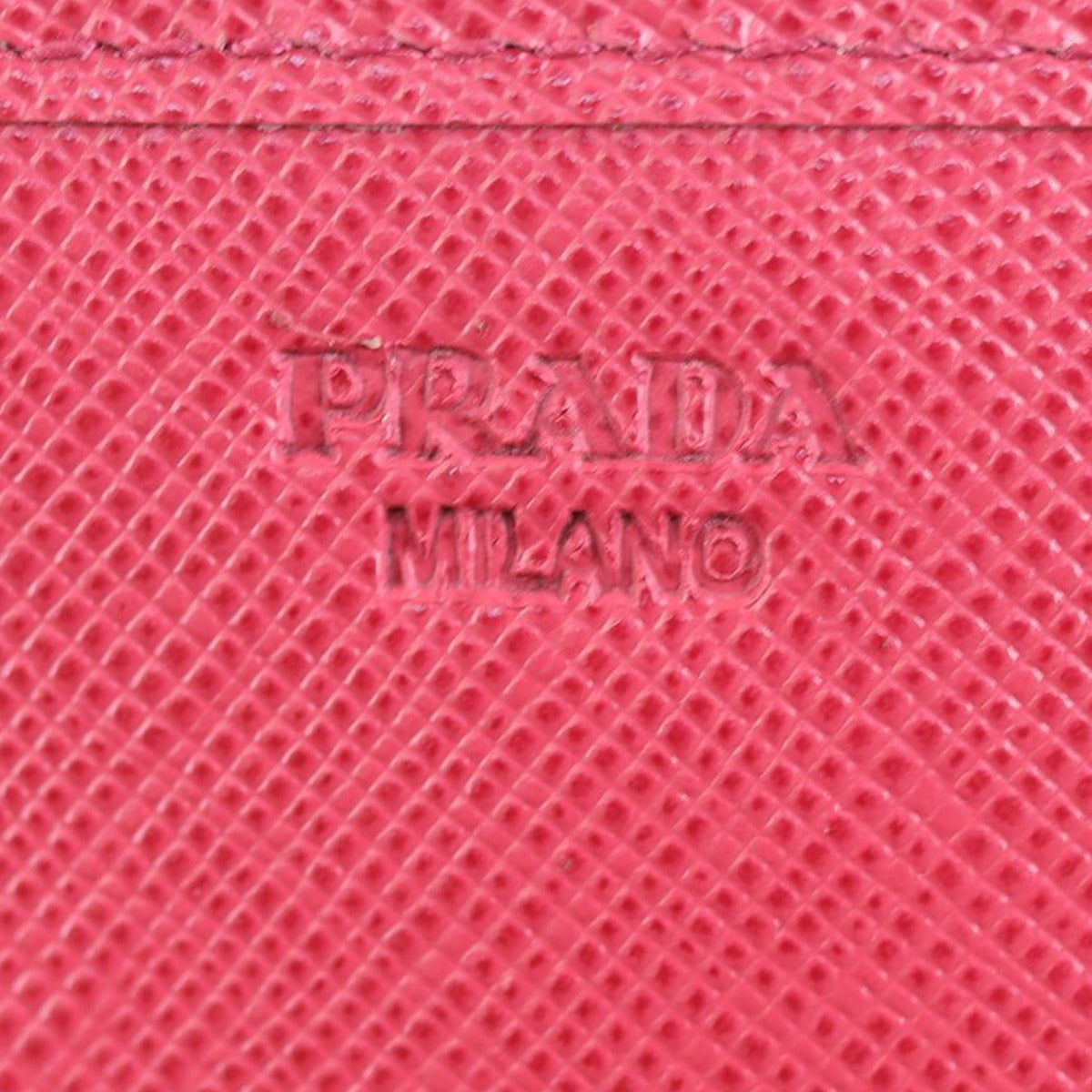 Prada Saffiano Bow Continental Wallet