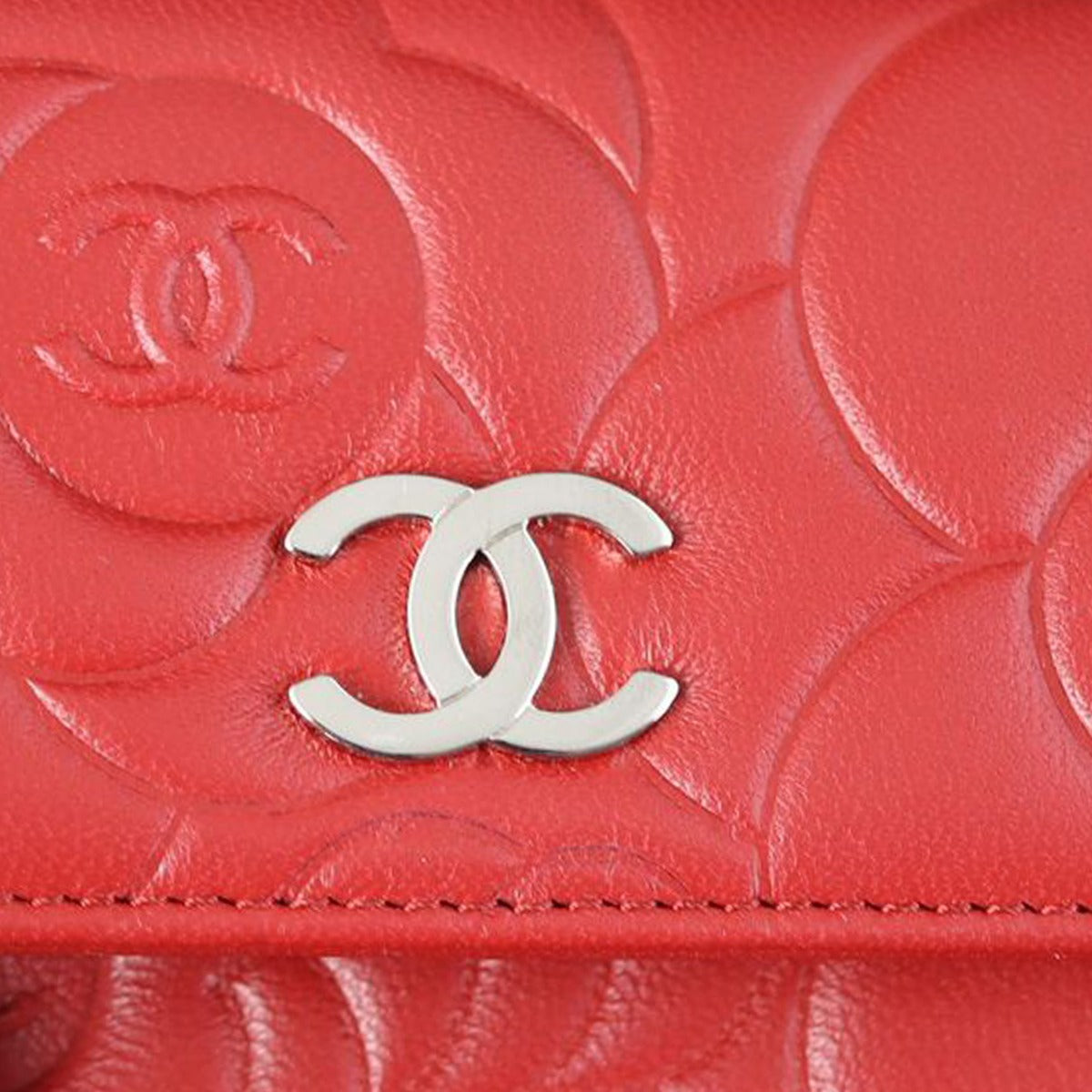 Chanel Camellia Compact Wallet