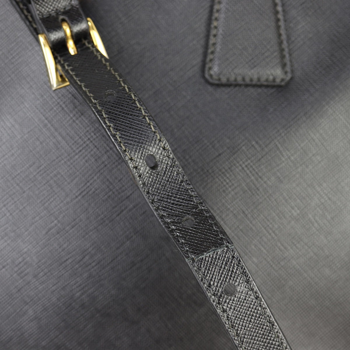 Prada Saffiano Lux Galleria Double Zip Tote Medium