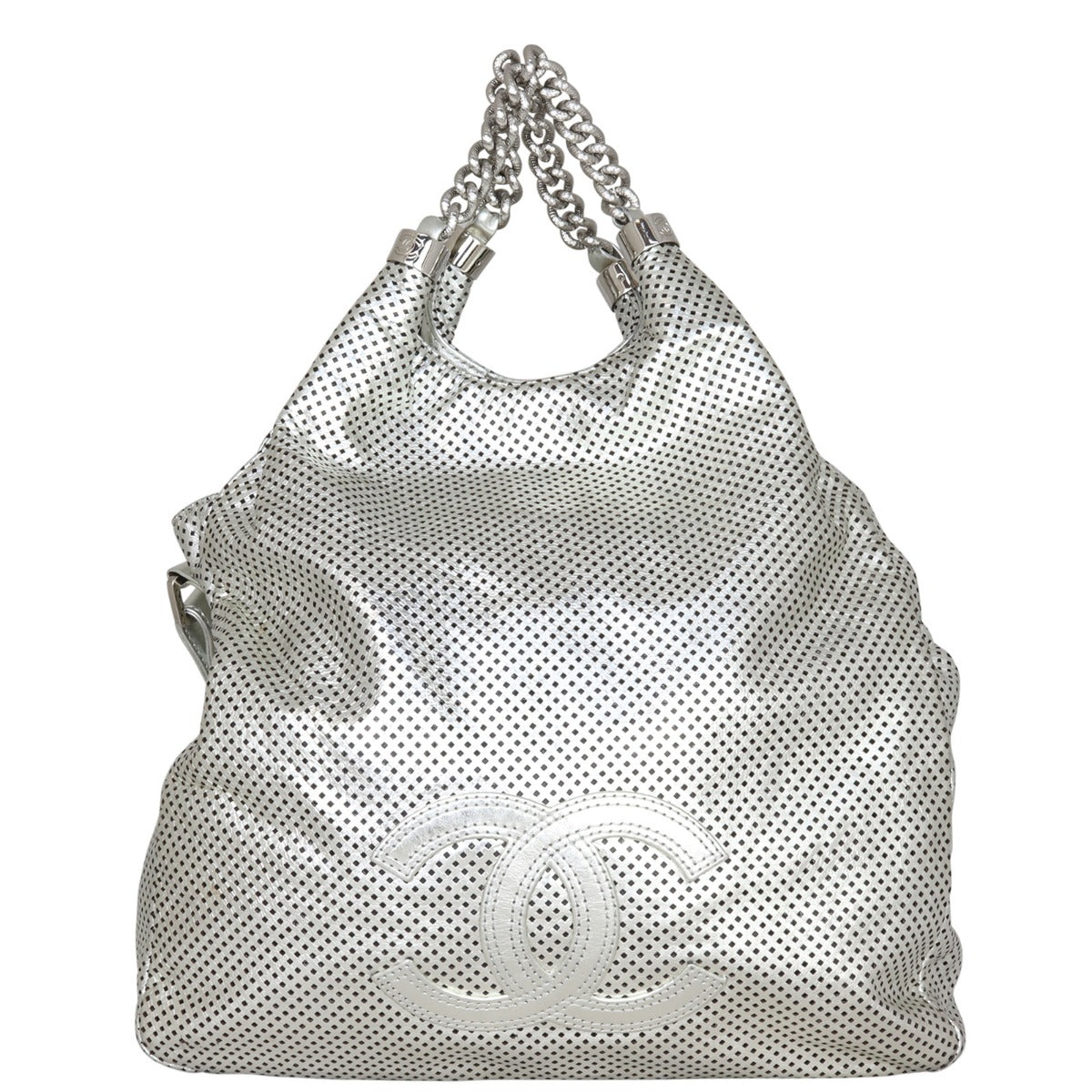 Chanel Rodeo Drive Perforated Hobo