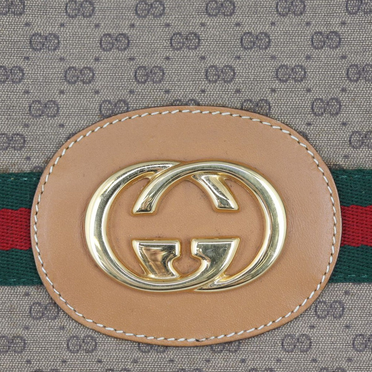 Gucci GG Web Sherry Line Tote