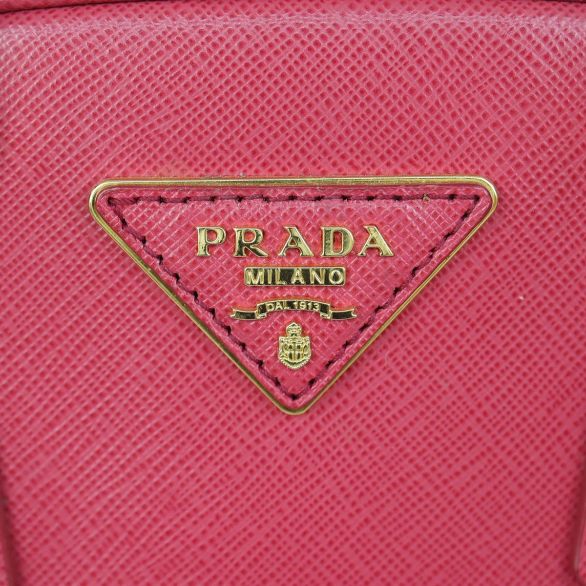 Prada Saffiano Lux Small Bowling Bag