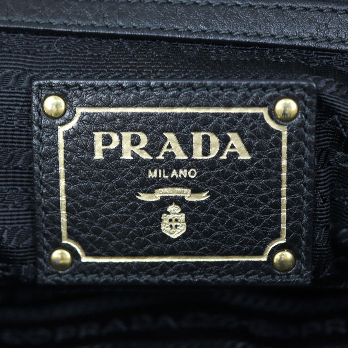 Prada Vitello Daino Shopping Tote
