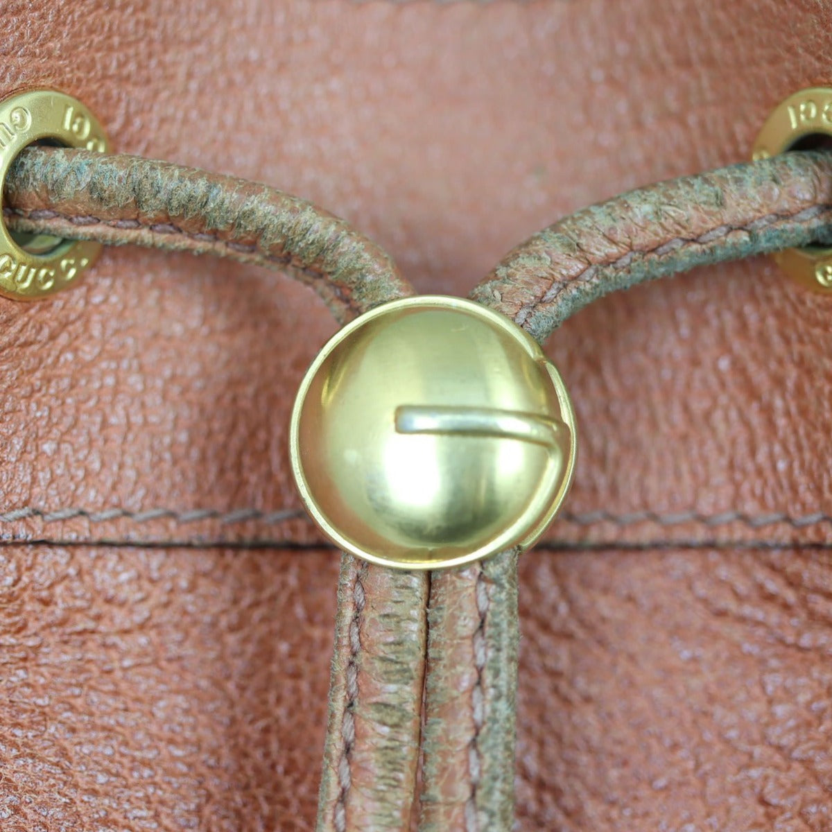 Gucci Vintage Drawstring Bucket Bag