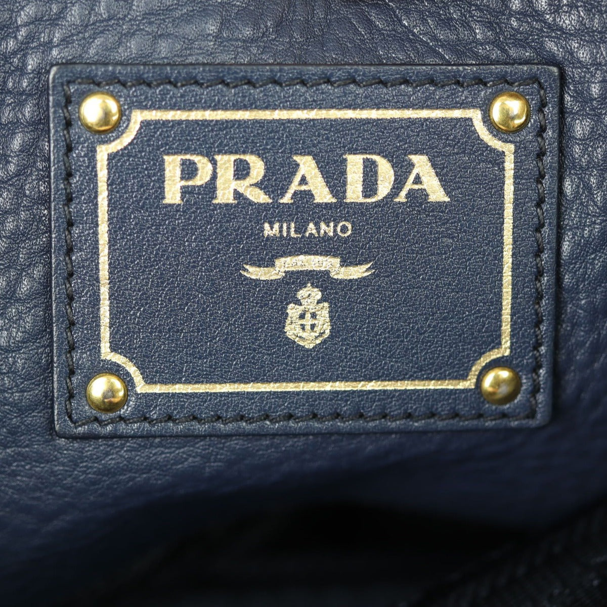 Prada Vitello Daino Two Way Tote