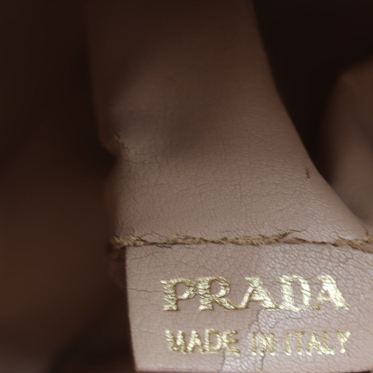 Prada Vitello Shine Bow Satchel