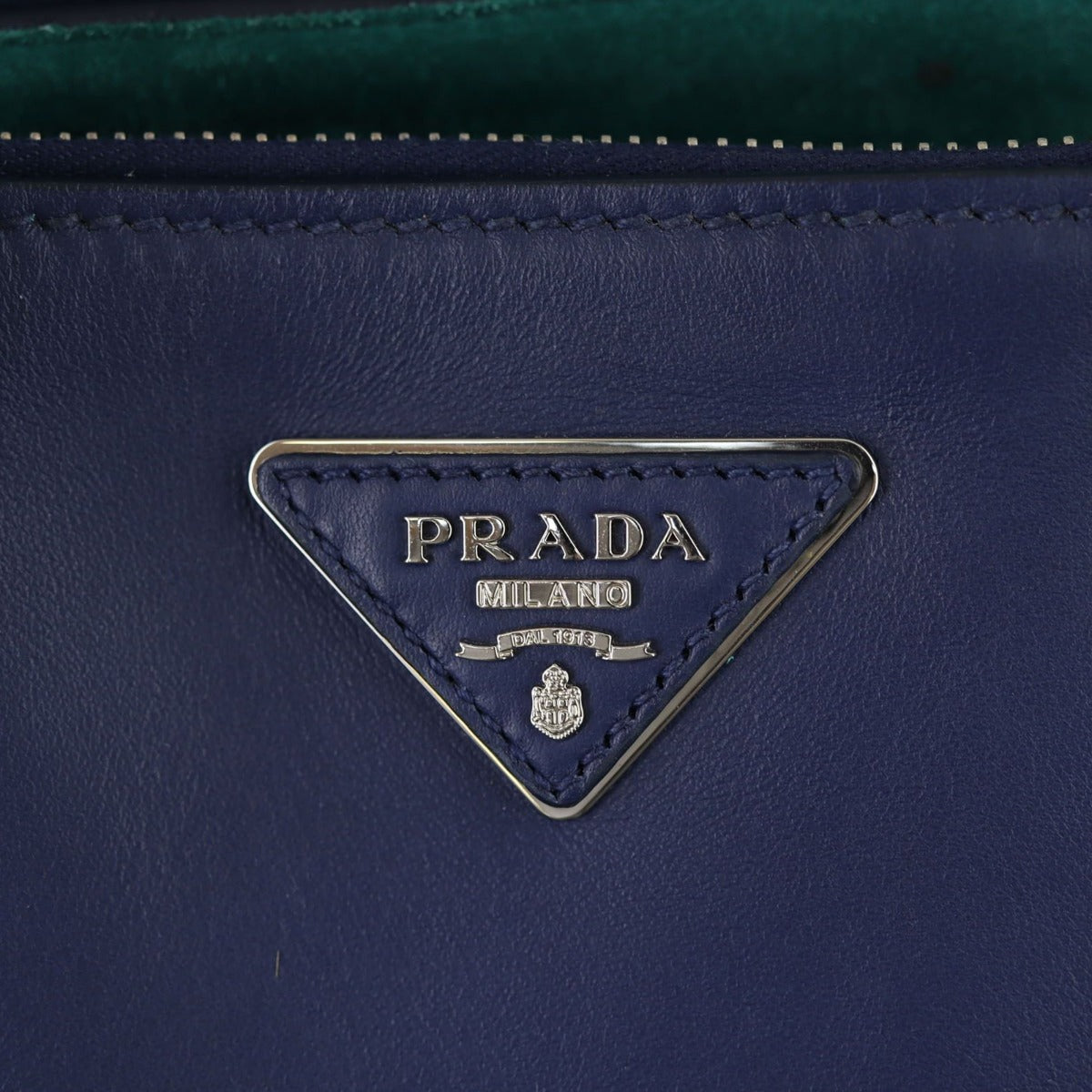 Prada City Calf Galleria Double Zip Tote Medium