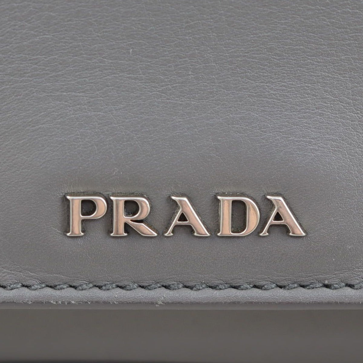 Prada Soft Calf Chain Shoulder Bag