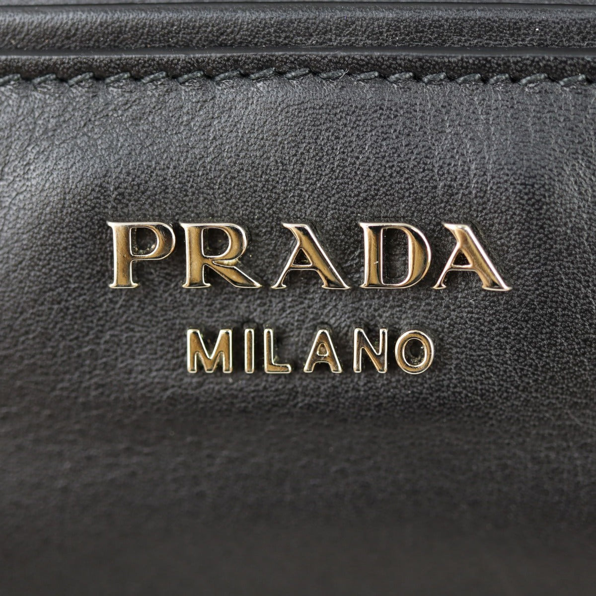 Prada Soft Calf Large Clutch